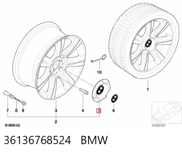  36136768524 BMW