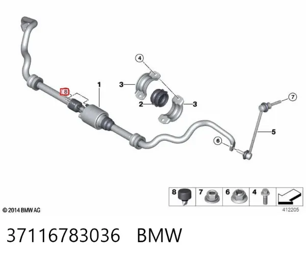  37116783036 BMW