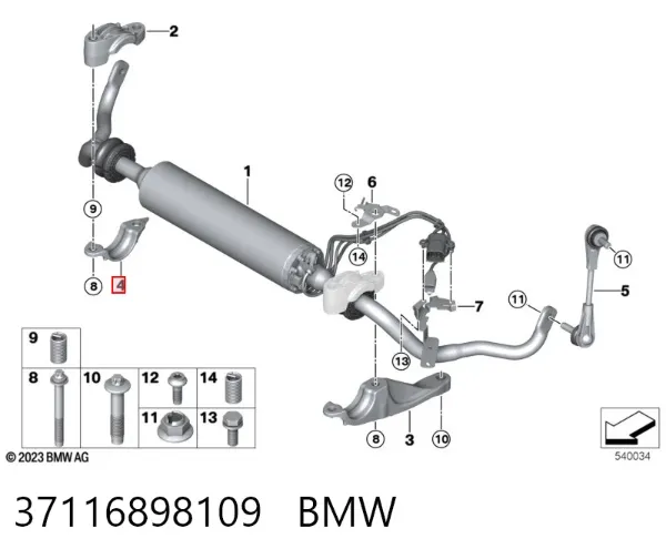  37116898109 BMW