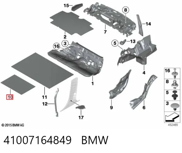  41007164849 BMW