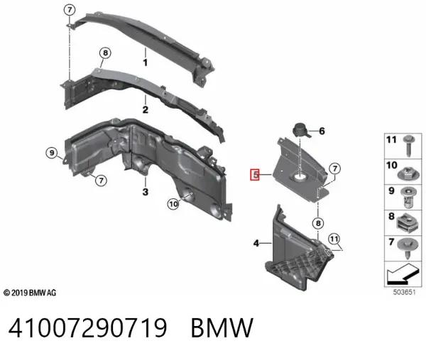  41007290719 BMW