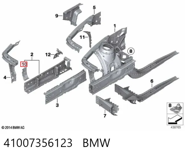  41007356123 BMW