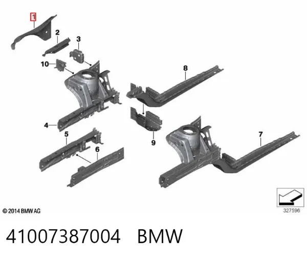  41007387004 BMW