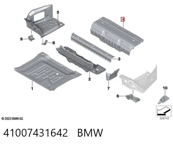  41007431642 BMW
