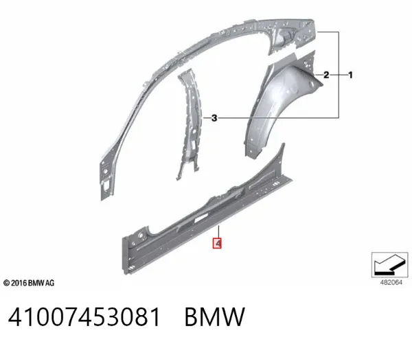  41007453081 BMW