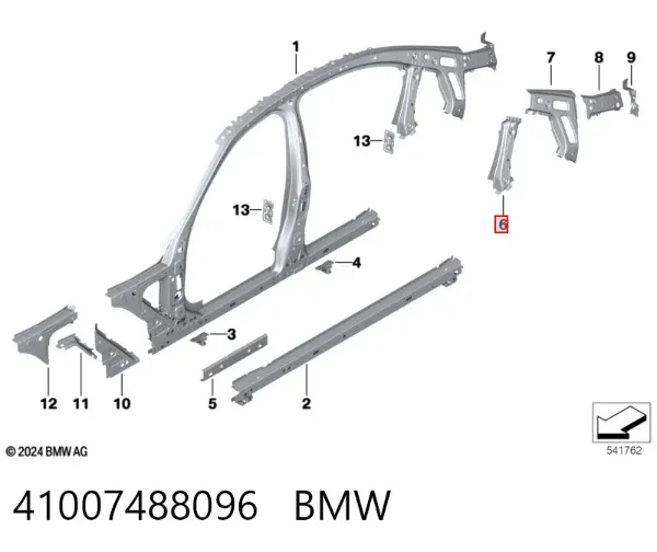  41007488096 BMW