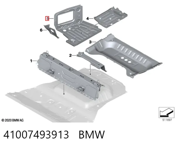  41007493913 BMW
