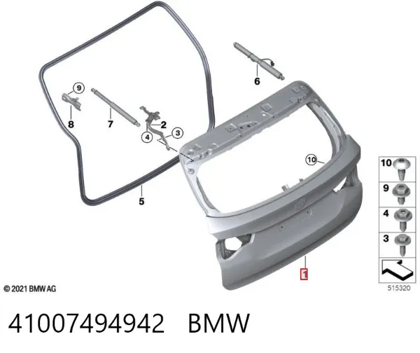 Ляда 41007494942 BMW