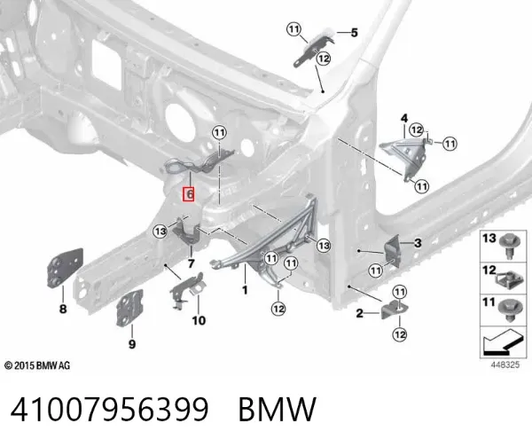  41007956399 BMW