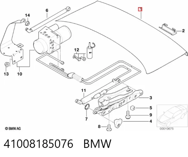 Кришка багажника BMW 7 E38