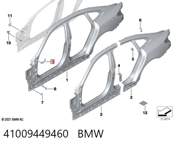  41009449460 BMW