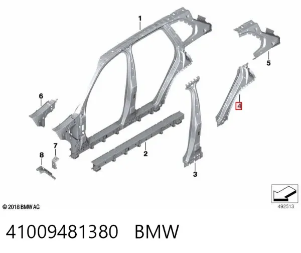  41009481380 BMW