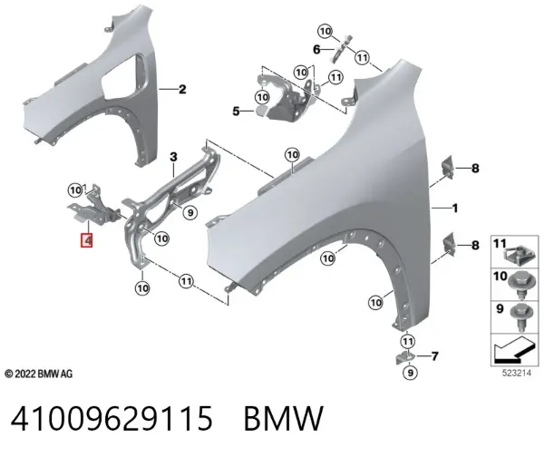  41009629115 BMW