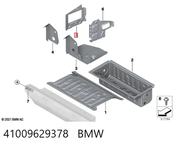  41009629378 BMW