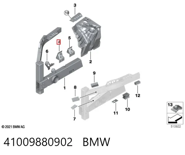  41009880902 BMW