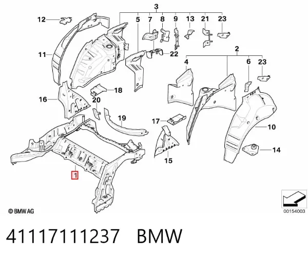  41117111237 BMW