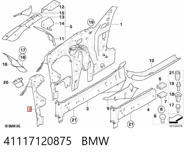  41117120875 BMW