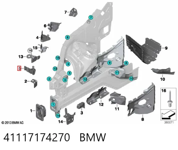  41117174270 BMW