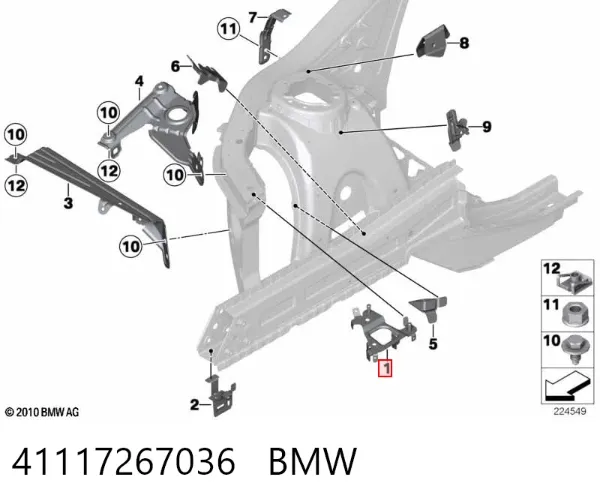  41117267036 BMW