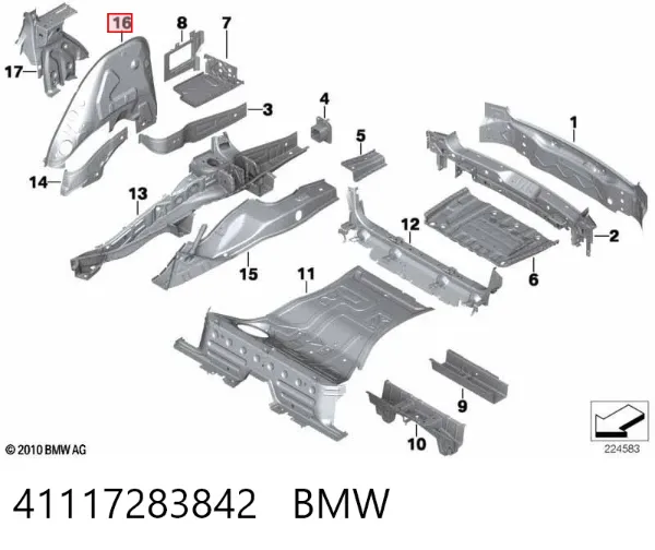  41117283842 BMW