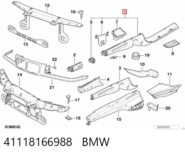  41118166988 BMW