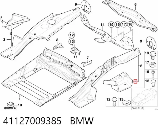  41127009385 BMW