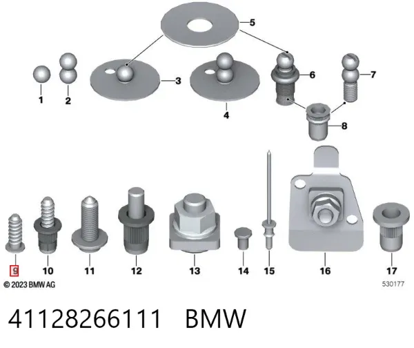  41128266111 BMW
