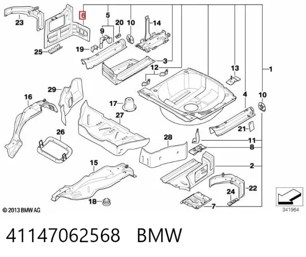  41147062568 BMW