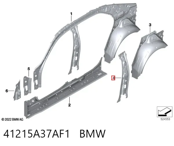  41215A37AF1 BMW