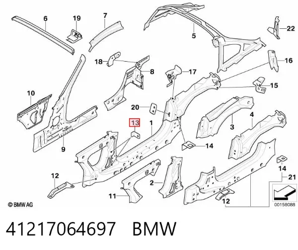  41217064697 BMW