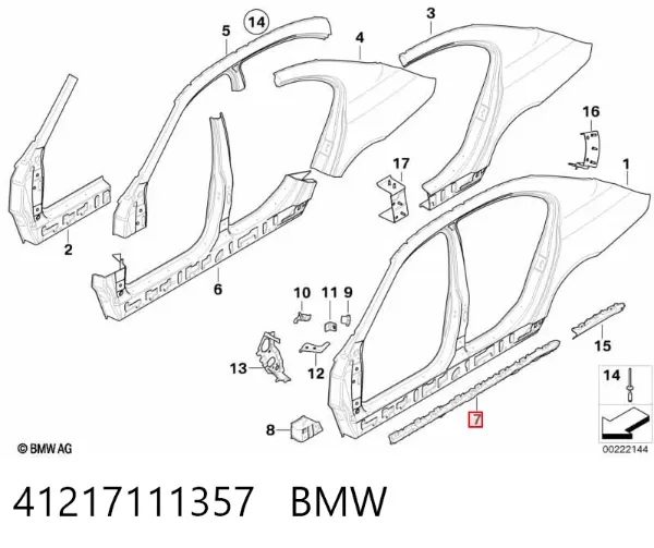  41217111357 BMW
