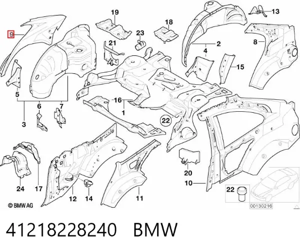  41218228240 BMW
