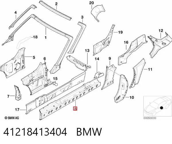  41218413404 BMW