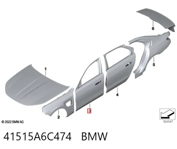  41515A6C474 BMW