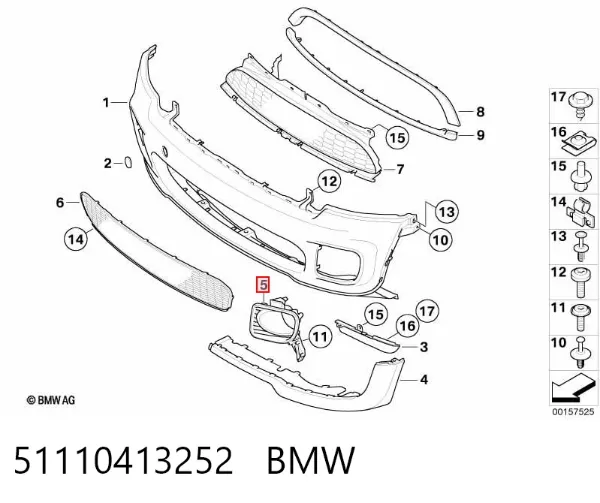  51110413252 BMW