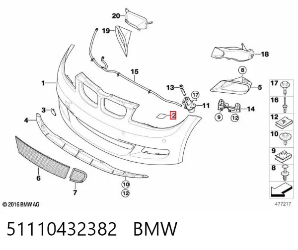  51110432382 BMW