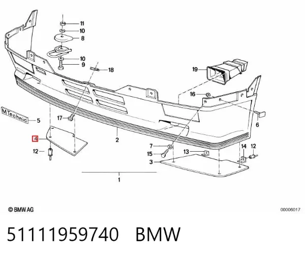 51111959740 BMW