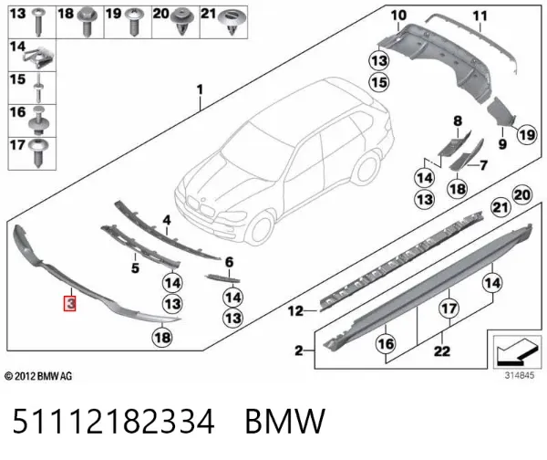 51112182334 BMW