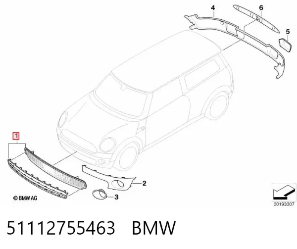  51112755463 BMW