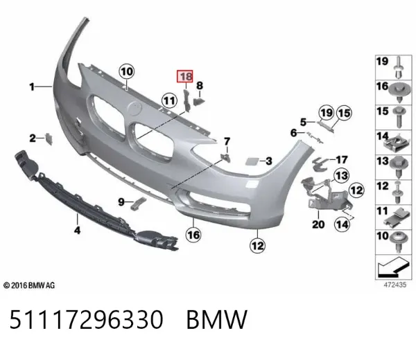  51117296330 BMW