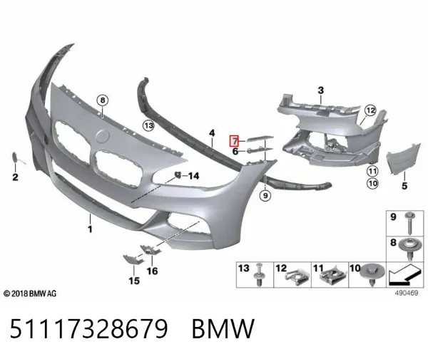  51117328679 BMW