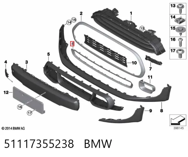  51117355238 BMW