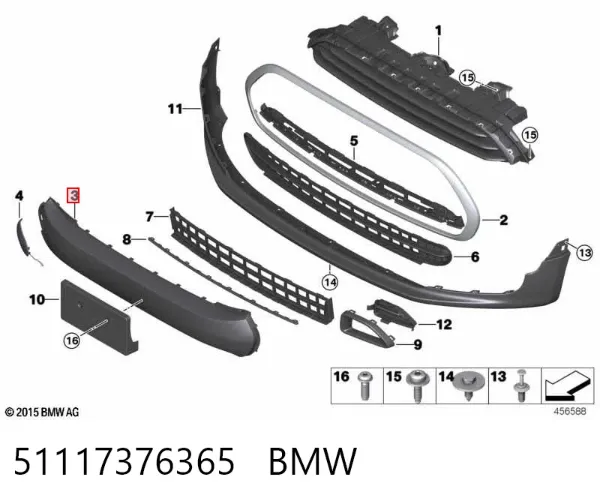  51117376365 BMW