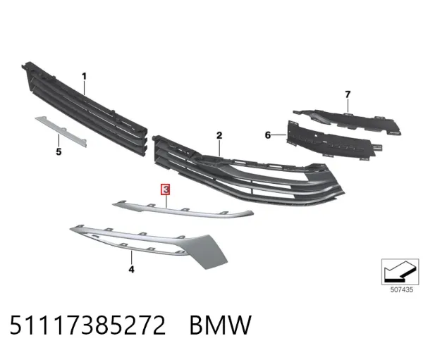  51117385272 BMW