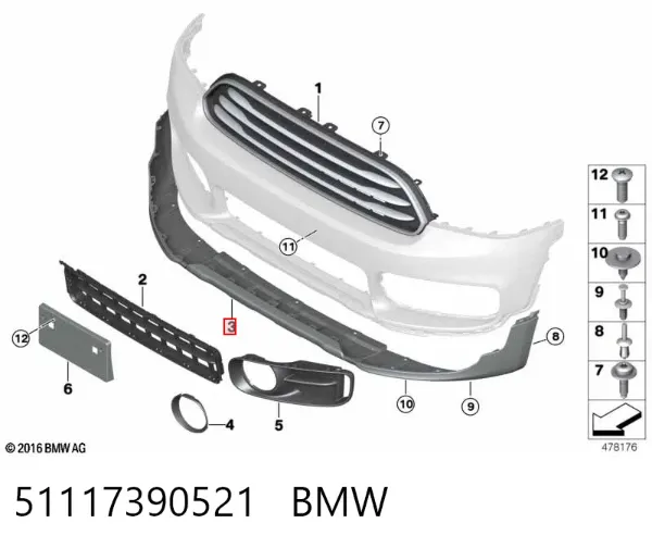  51117390521 BMW