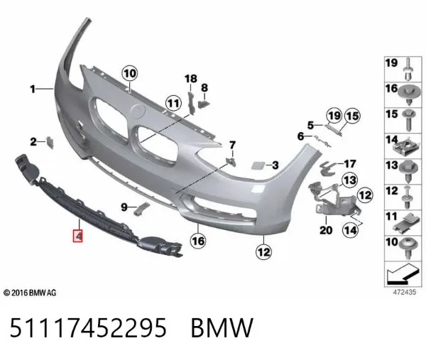  51117452295 BMW
