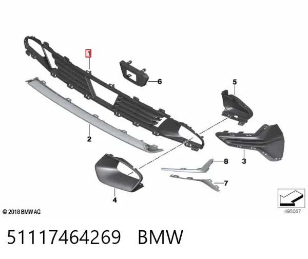  51117464269 BMW