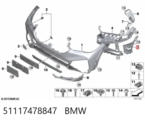 51117478847 BMW