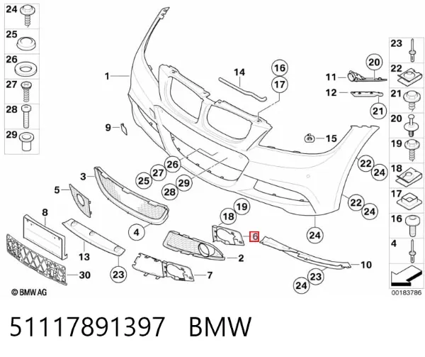  51117891397 BMW