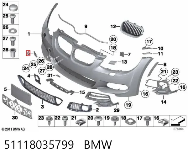  51118035799 BMW